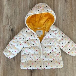 Baby girl 18-24 months old navy winter jacket